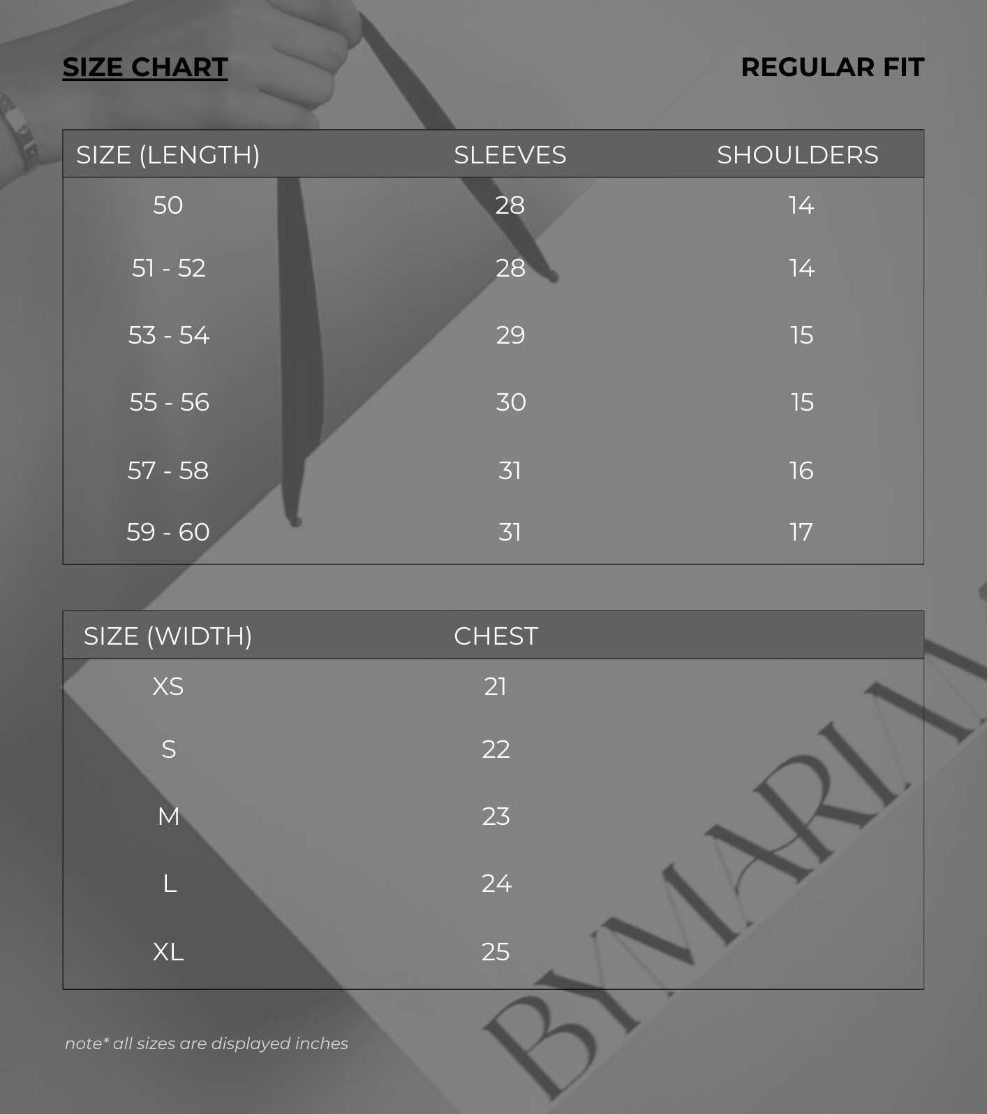 Size Guide